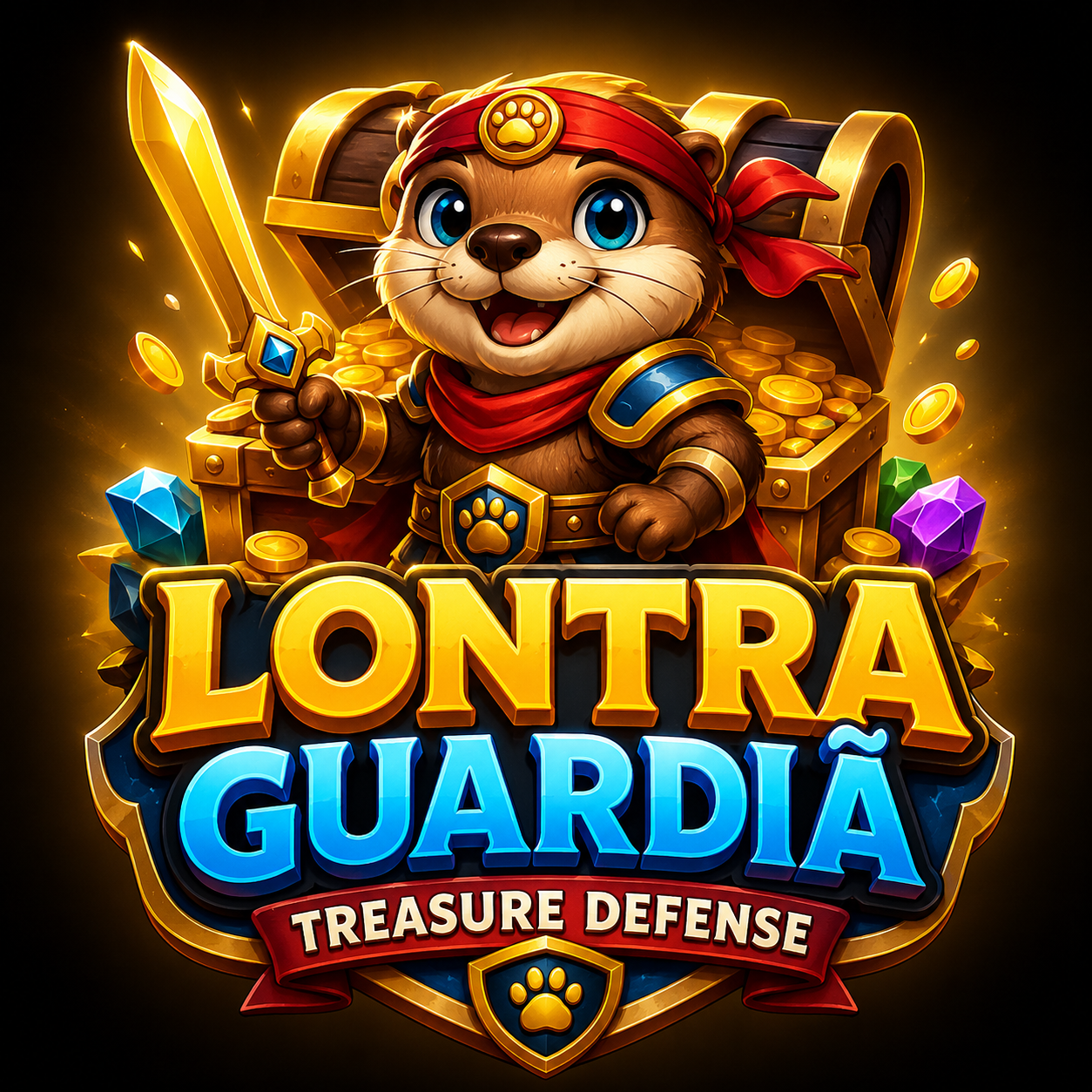 Treasure Defense Lontra Guardiã